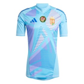 Hongarije Doelman Shirt EK 2024 Blauwe